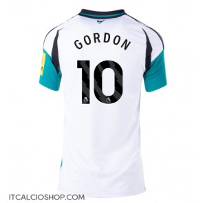 Newcastle United Anthony Gordon #10 Seconda Maglia Femmina 2024-25 Manica Corta